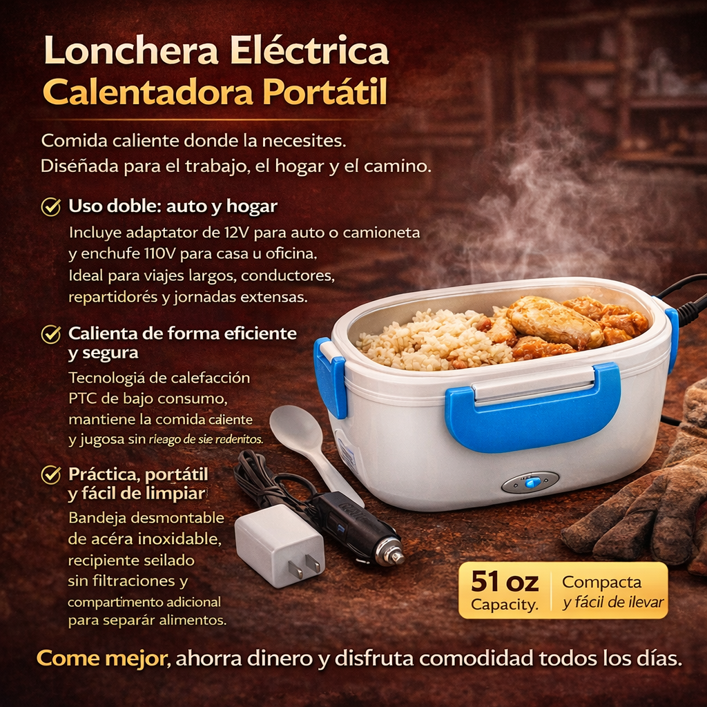 LONCHERA CALENTADORA